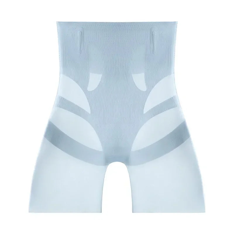 Seamless Body Shapers Women Ultra Thin Ice Silk Safety Shorts High Waist Flat Belly Reducing Panties Slimming Underwear