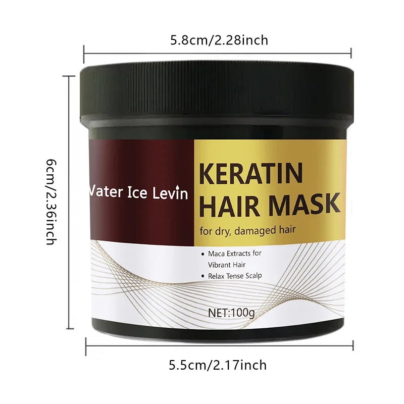 5 Seconds Fast Repair Damaged Frizzy Hair Mask Magical Keratin Deep Moisturizing Soft Smooth Shiny Straightening Hair Care New
