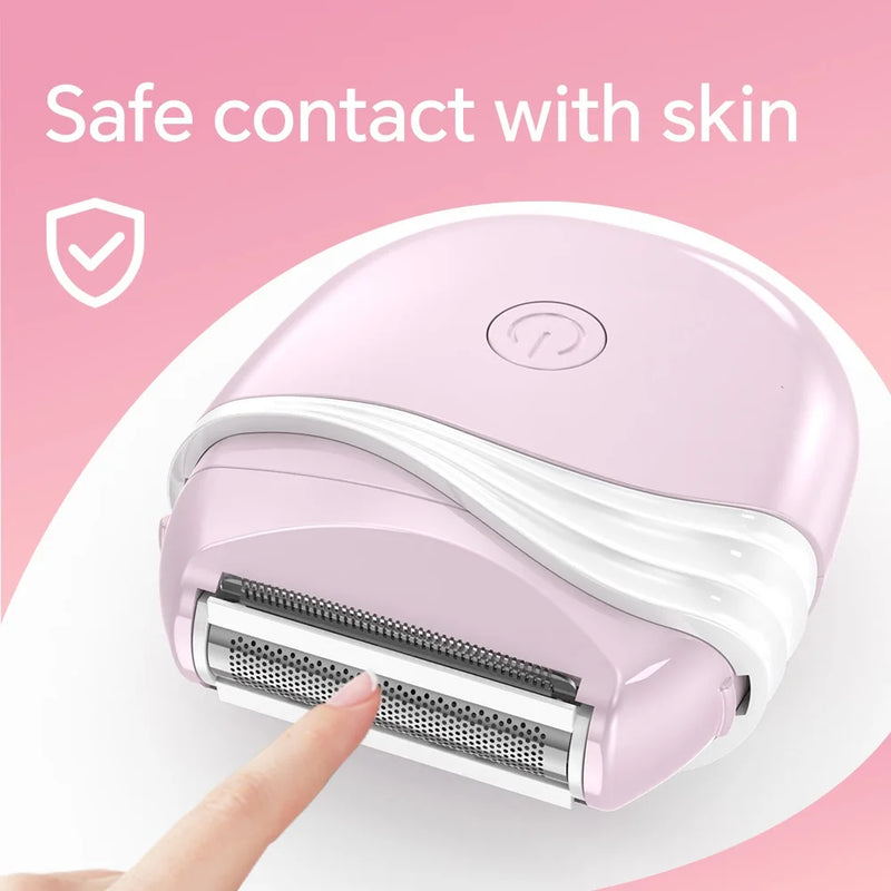 Women Electric Epilator Shaver Bikini Underarm Leg Face Hair Removal Trimmer Body Depilador Safe Shaving Machine Hair Removal