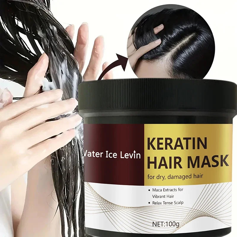 5 Seconds Fast Repair Damaged Frizzy Hair Mask Magical Keratin Deep Moisturizing Soft Smooth Shiny Straightening Hair Care New