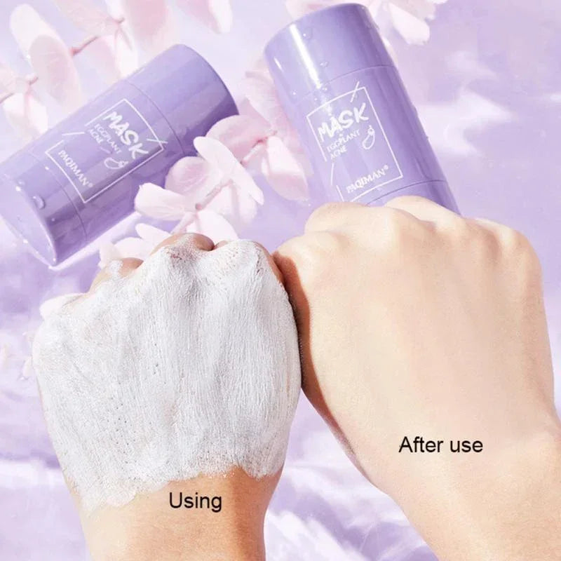 Green Tea Solid Cleansing Mask Blackhead Removal Dispel Acne Blemish Deep Pore Cleansing Moisturizing Suitable for All Skin Type
